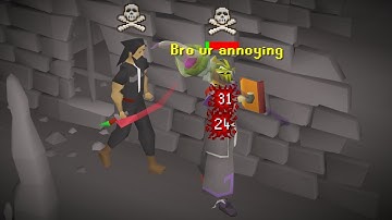 Pking to a max set only using this dagger within 24 hours on Runescape (#3)