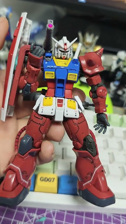 RX78 Zaku II #gundam #gunplabuilder #gunpla #gunplacustom #shortvideo #rx782 #zakuii #zaku