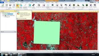 Subset Raster Image through Shapefile in Erdas Imagine