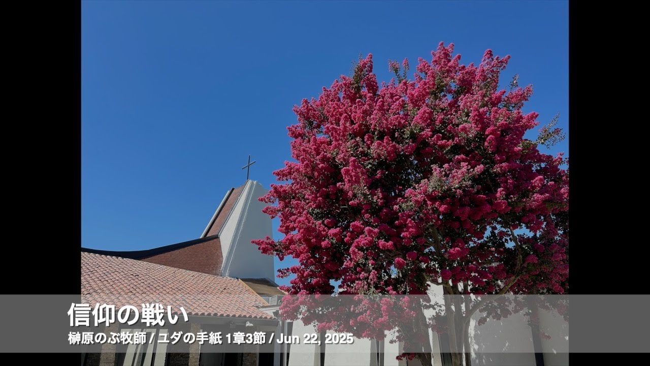 Jun 22, 2025「信仰の戦い」