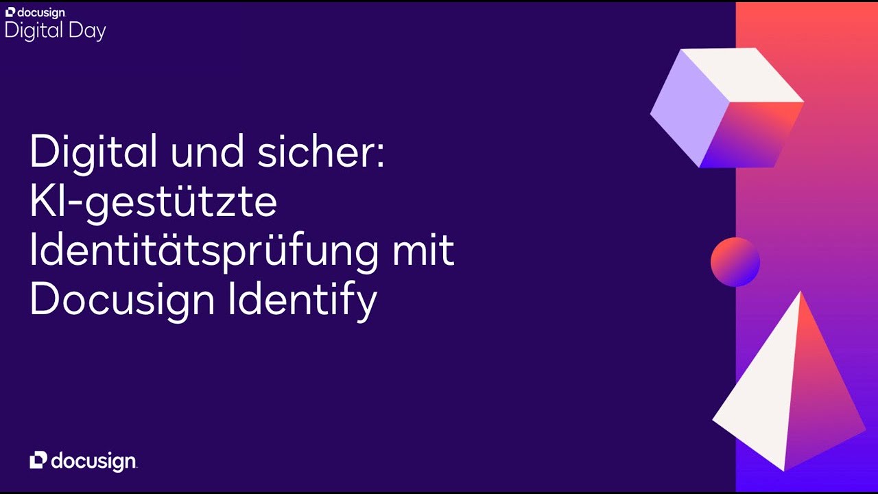 Digital Day 2025 - Digital und sicher mit Docusign Identify mit Einblicken von grenke (Teil 3 von 4)