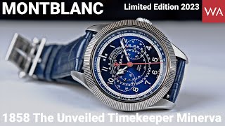 MONTBLANC 1858 The Unveiled Timekeeper Minerva Limited Edition - 100 pieces