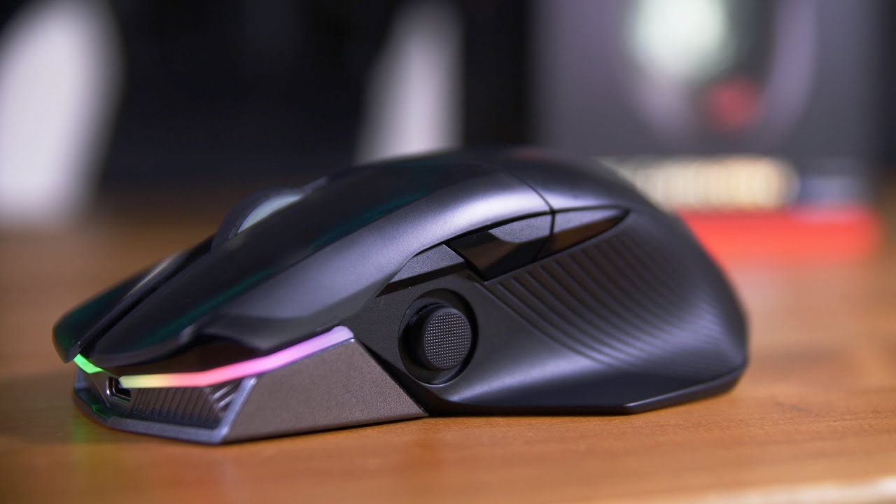 Asus Chakram Review Joystick On A Mouse Techteamgb Youtube