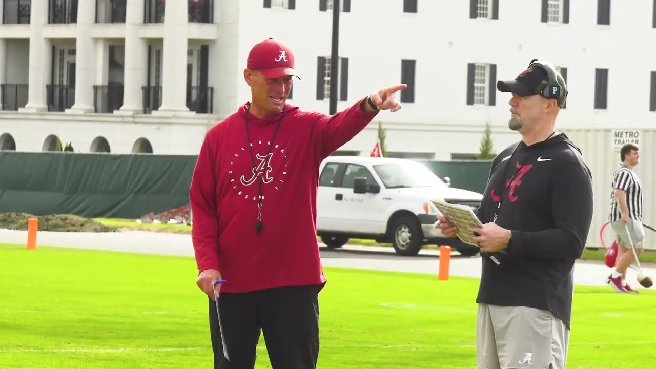 First look at 2026 Alabama football team, practice footage