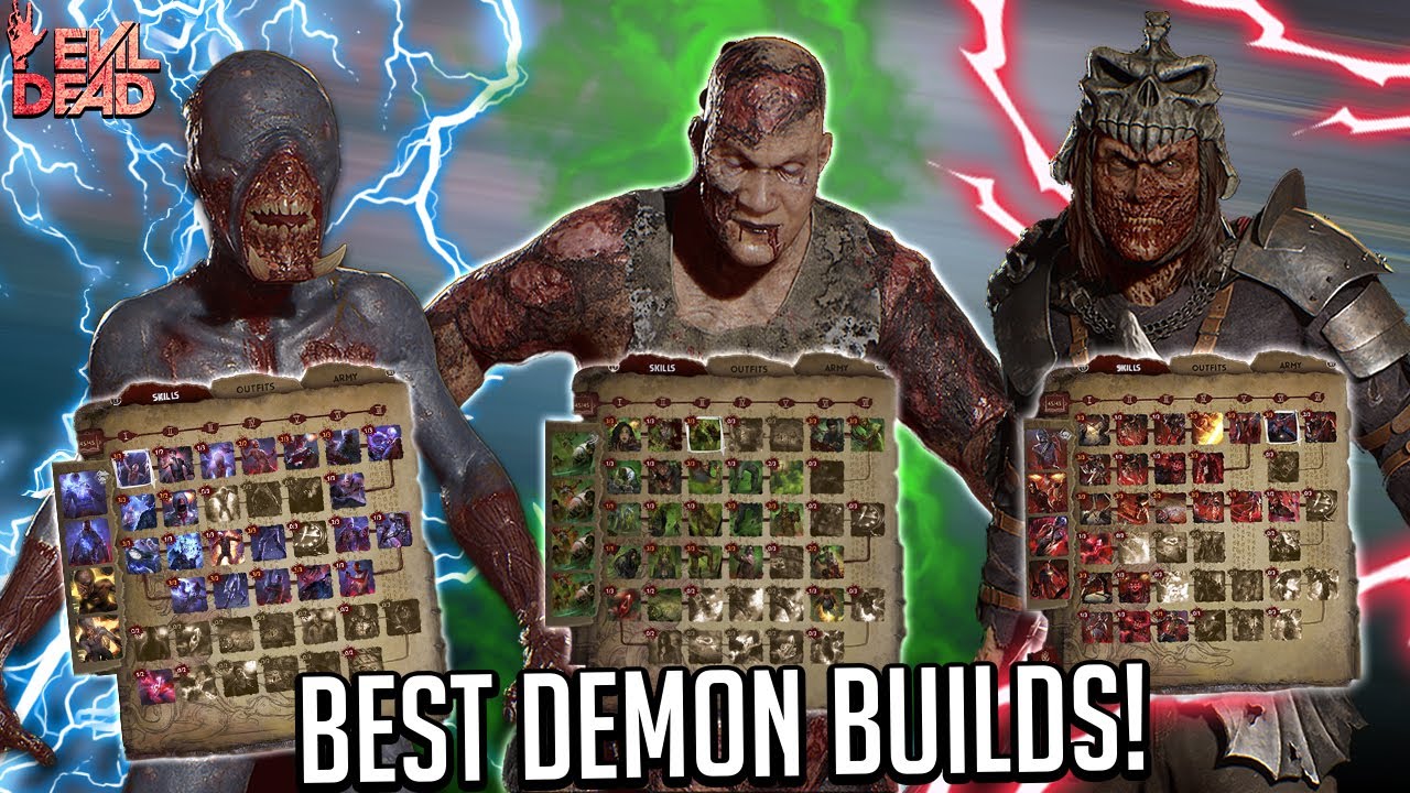 Best Builds For ALL Demons! | Evil Dead: The Game