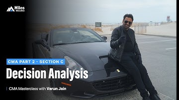 CMA Part 2 - Section C | Decision Analysis