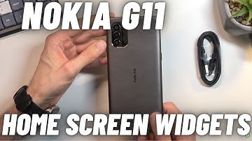 Nokia G11 - 3 Widgets for Daily Use | #nokiag11