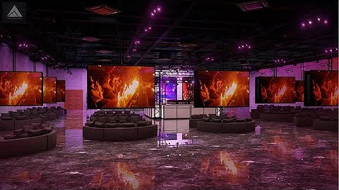 Lumion 11 Cinematic Architectural Club Interior Animation with 4k Realistic Interior Rendering