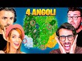 4 ANGOLI DELLA MAPPA CHALLENGE SU FORTNITE OG!