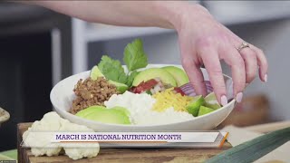 March is National Nutrition Month and we have tips for 'Eating in Color'