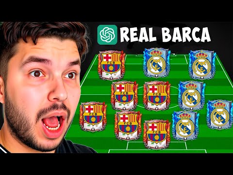 Chat Gpt Une Real Madrid Y Barcelona!