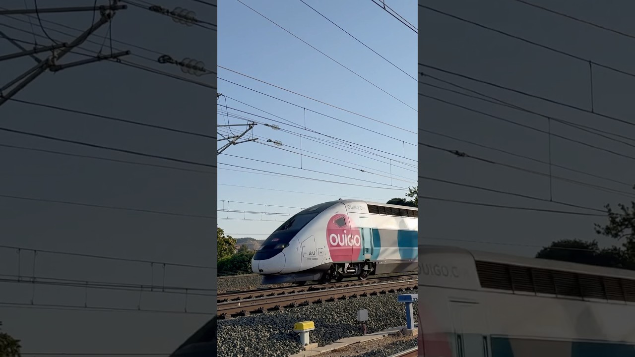Tren Alta Velocidad Ouigo 108 a 300 km/h en Calatayud