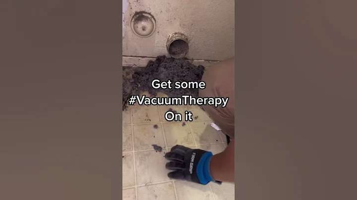 First cleaning in 52 years!!! #asmr  #oddlysatisfying #dryerventcleaning #vacuumtherapy