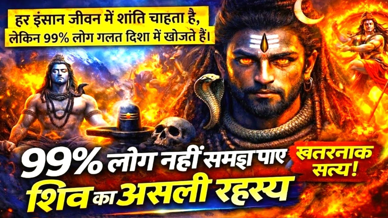 99% लोग नहीं समझ पाए शिव का असली रहस्य | The Shiva Sutras Explained in Hindi