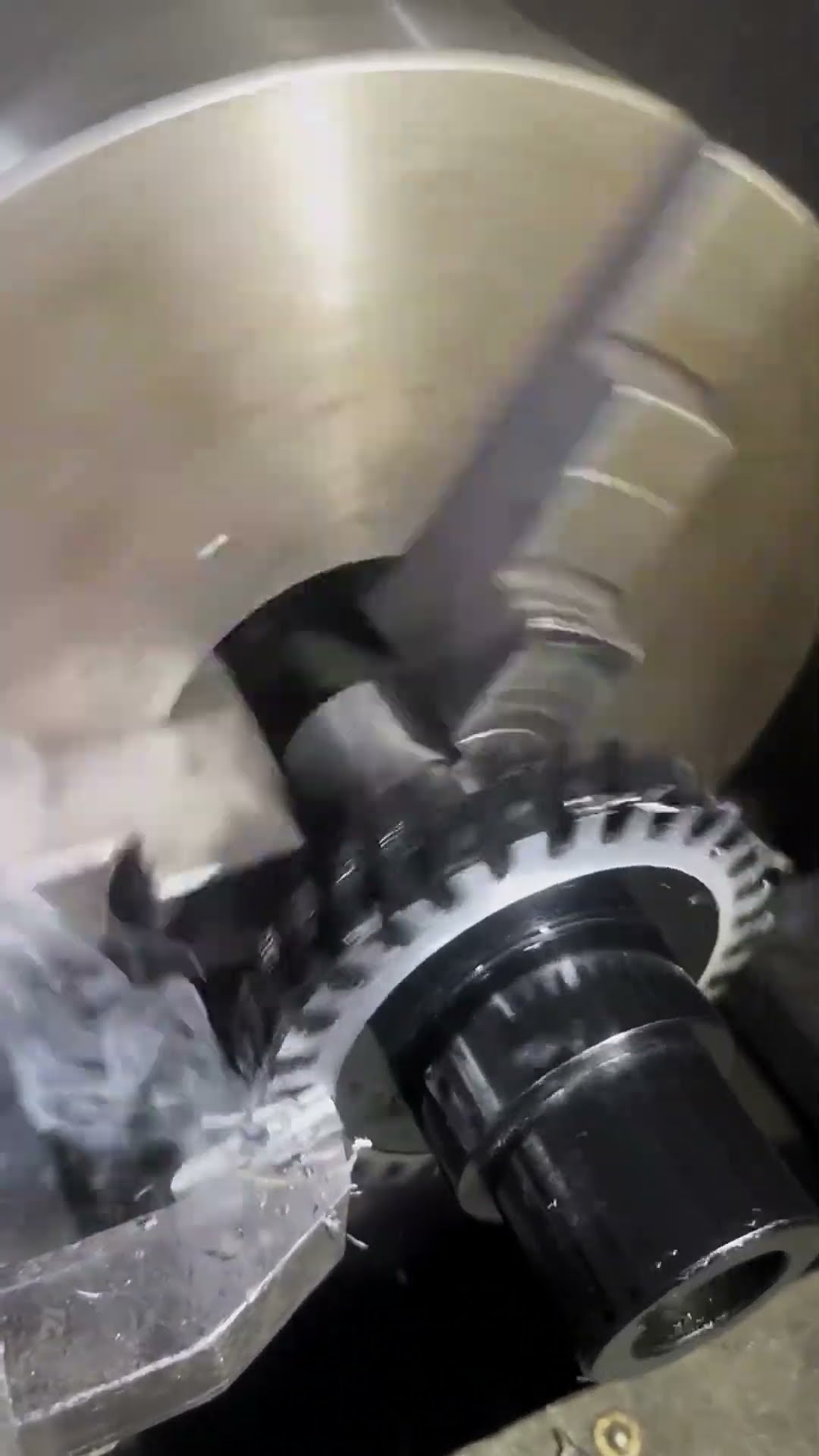 Gear tooth removal process