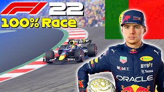 F1 2023 Mod - Let's Defend Verstappen's World Title #1: 100% Race Portimão