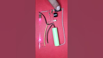 Laser line  security system #circuit #sciencefairproject #experiment