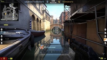 CSGO COMPETITIVE CANALS (NEW MAP) GAMEPLAY