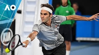 Epic 26 shot rally: Federer v Nadal 5th set (Final) | Australian Open 2017 screenshot 4