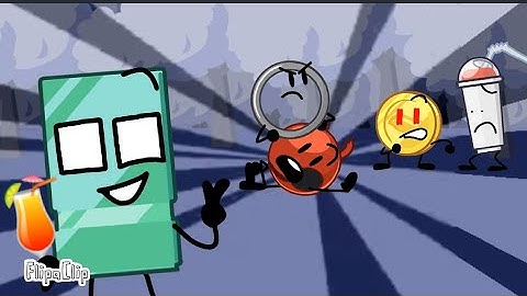 village of objects Robot towel drinks cola