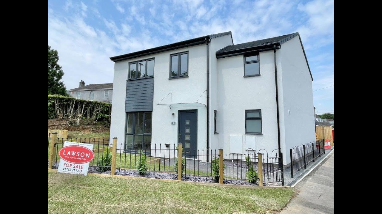 New Build Property Tour Modern Home Walk Through Tour Plymouth YouTube