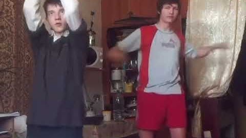 *RARE Media* Russian “Brothers” Tecktonik Dance in Sync (Full Video?) тектоник [Read Description]