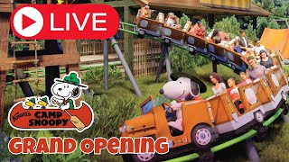 🔴 LIVE Grand Opening of the Newly Renovated Camp Snoopy at Knott's Berry Farm - 6-27-24