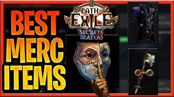 Path of Exile Best Mercenary Items : Secrets of the Atlas : Mercenaries of Trarthus