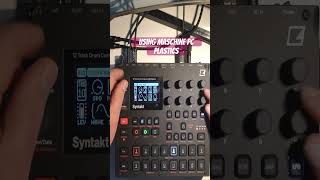 How to Use Machine Type PC Plastics #syntakt Syntakt We Love Syntakt #audiodesign #synth