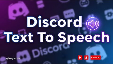 🗣️ How to Use Text to Speech on Discord | TTS Commands & Settings Tutorial!