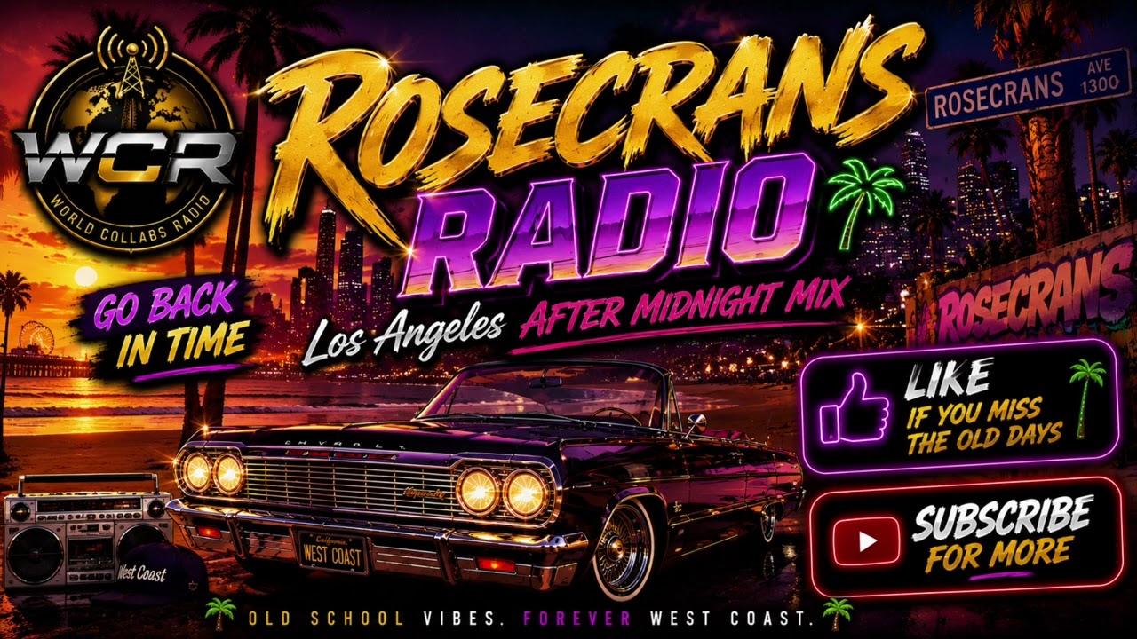 洋楽 g-rap Radio Rosecrans Radio 🌴 | Los Angeles After Midnight Mix | G-Funk - YouTube