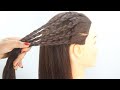 fancy open hairstyle for outgoing | hair style girl | cute hairstyle | party hairstyle | hairstyle