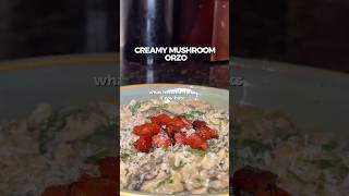 Creamy Mushroom Orzo