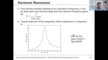 Lecture 23c: Power Quality Part 2 - Harmonics - Power Distribution Systems Spring 2021 - Lubkeman