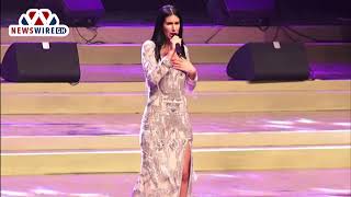 Lyna Mahyem performs 'bye bye' at AFRIMA AWARDS ceremony in Accra, Ghana