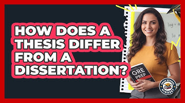 How Does A Thesis Differ From A Dissertation? - Grad School Mindset