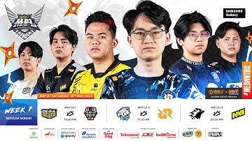 🔴 LIVE | MPL ID S15 | Regular Season Day 2 Week 7 | English