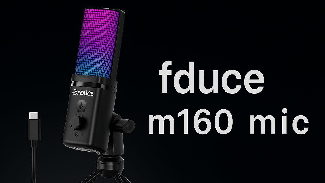 FDUCE M160 Condenser Microphone Unboxing  & First Look⚡THE Best Mic Under 2599?