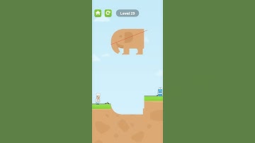 😅😅slice to save man level 29😂😂#slicetosave #game #walkthrough  #slicetosavegame #funny #shorts