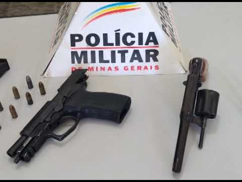 PM APREENDE ARMAS EM CARLOS CHAGAS APÓS MORTE DE CIGANO