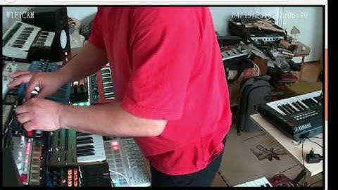 DnB Jam, Aphex 240 Compressor Test (E2, Reface CS, MX49, Monologue, vSample, vKick, vFM)