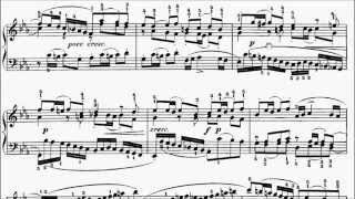 RCM Piano 2015 Grade 9 List A No.7 Bach Prelude and *Fugue* in C Minor BWV 847 Sheet Music