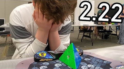 2.22 Official Pyraminx Average! (64th in the World)