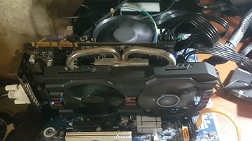 Asus gtx 760 - green lines fixed /fan Replaced 🆗️