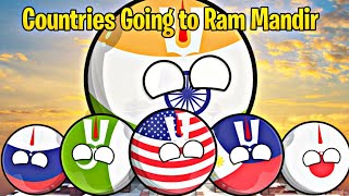 Countries going to Ram Mandir😌[Nice And Interesting]😌😌Part 2 #countryballs #worldprovinces