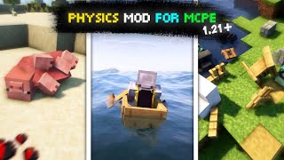 🔥Realistic Minecraft Physics Mod For Mcpe 1.21 |Physics Mod Minecraft PE 1.21|Item Physics Mod screenshot 4