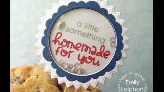 {Paper Smooches} Housewarming Gift Toppers with Just For You
