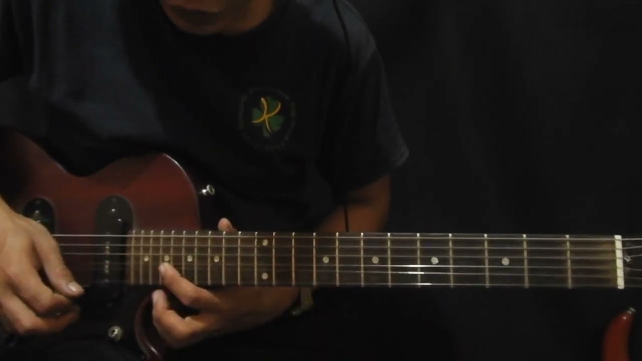 Dios ania - faith band guitar solo tutorial step by step