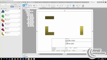 Dimensioning Puzzle Cube parts with Fusion 360