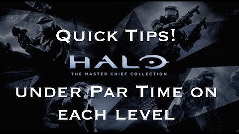 Halo MCC Quick Tips: Beat Par Time on Any Level